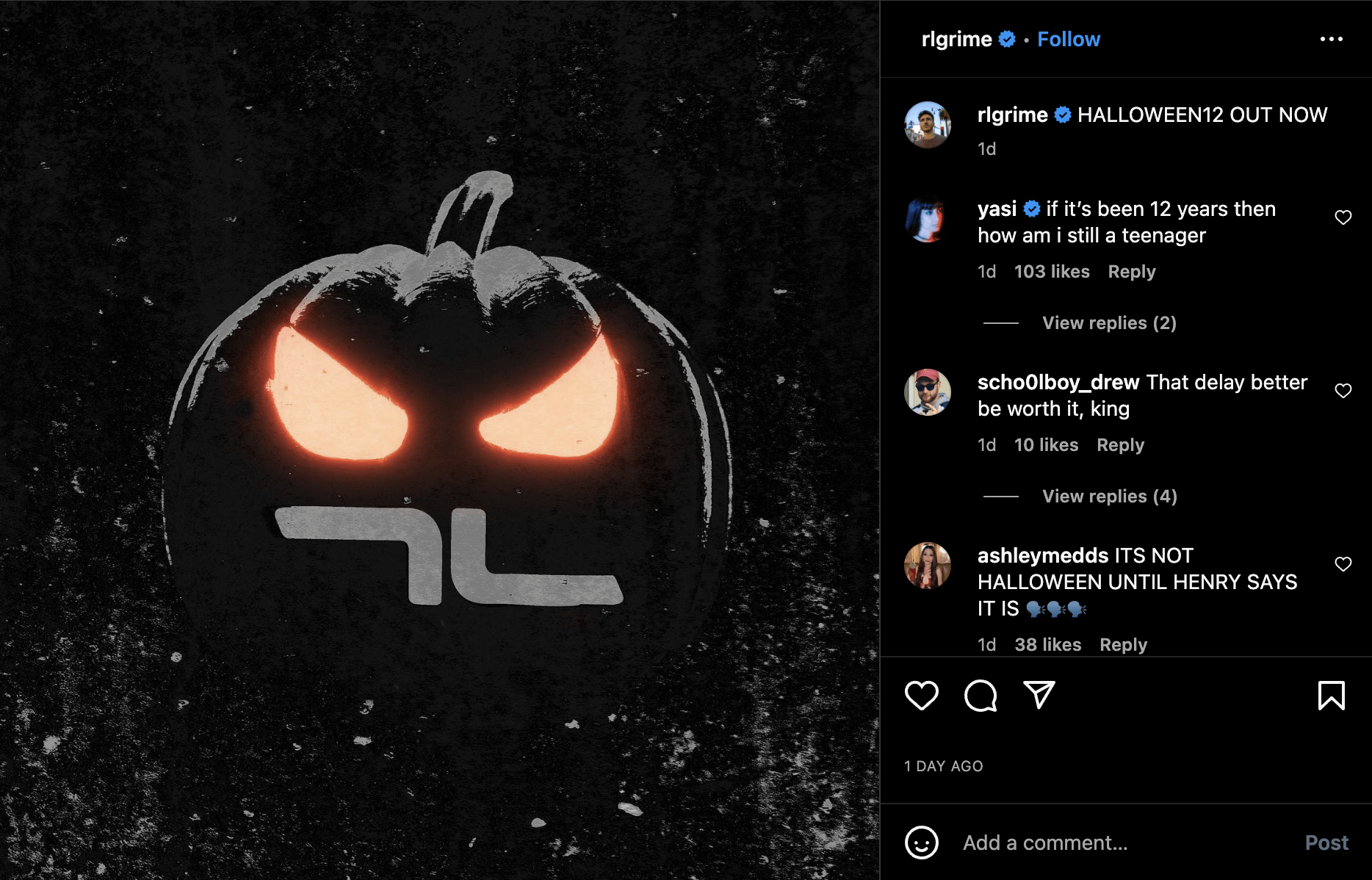 rl grime halloween